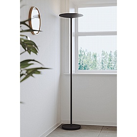 Malto Black LED Slim Floor Lamp