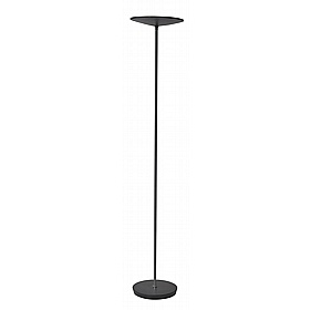 Malto Black LED Slim Floor Lamp - Office Accessories