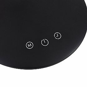 Crest Black Twin LED Desk Lamp - Office Accessories