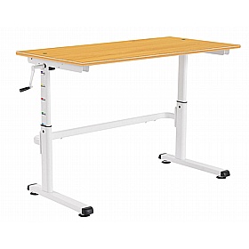 Axis Crank Height Adjustable School Desks - School Furniture