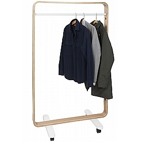 Woody Mobile Coat Rail - Office Accessories