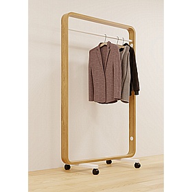 Woody Mobile Coat Rail - Office Accessories