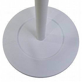 Music Woody White Office Coat Stand - Office Accessories