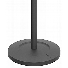 Music Woody Black Office Coat Stand - Office Accessories