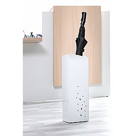 Pluie White Office Umbrella Stand - Office Accessories