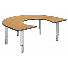 Start Right Height Adjustable Rainbow School Tables