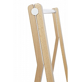 Woody Sleek Mobile Coat Rail - Office Accessories