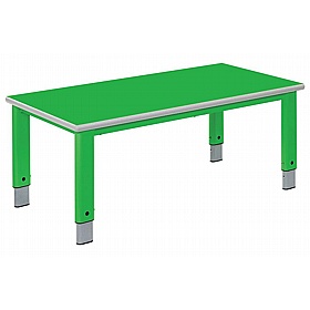 Start Right Bright Height Adjustable Rectangular School Tables - School Furniture