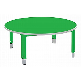 Start Right Bright Height Adjustable Circular School Tables
