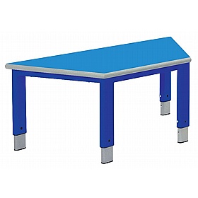 Start Right Bright Height Adjustable Trapezoidal School Tables