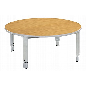 Start Right Height Adjustable Circular School Tables