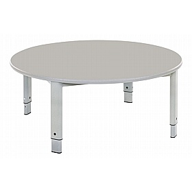 Start Right Height Adjustable Circular School Tables - School Furniture