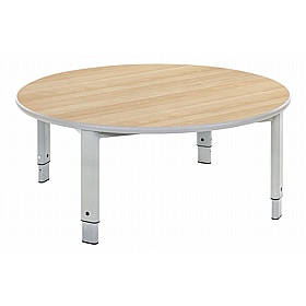 Start Right Height Adjustable Circular School Tables - School Furniture