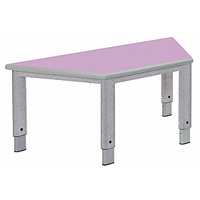 Start Right Height Adjustable Trapezoidal School Tables - School Furniture