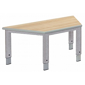 Start Right Height Adjustable Trapezoidal School Tables - School Furniture