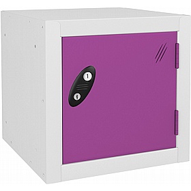Stellar Probe Equinox Antibacterial Cube Lockers with Cam Lock - Office Storage