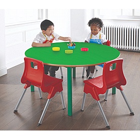PenPot Bright Premium Circular School Tables - School Furniture