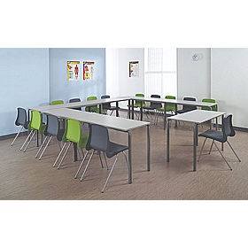 Reliance Crush Bent Rectangular School Tables - School Furniture