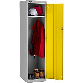 Stellar Probe Equinox Antibacterial Police Lockers with Hasp and Staple Lock - Office Storage