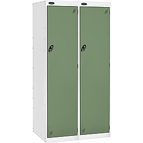 Stellar Probe Equinox Antibacterial Police Lockers with Hasp and Staple Lock - Office Storage