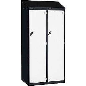 Stellar Probe Antibacterial Sloping Top Police Lockers with Cam Lock - Office Storage