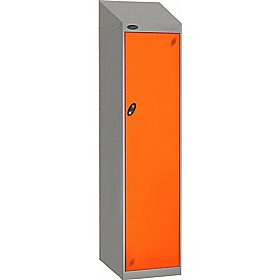Stellar Probe Equinox Antibacterial Sloping Top Police Lockers with Cam Lock - Office Storage