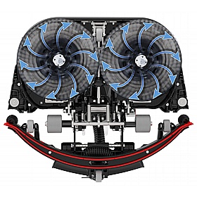 Numatic NuClean Compact NCC440NX ReFlo Rotary Floor Scrubber Dryer - Office Accessories