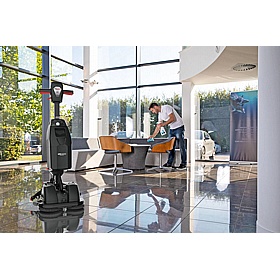 Numatic NuClean Compact NCC440NX ReFlo Rotary Floor Scrubber Dryer - Office Accessories