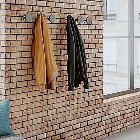 Stan Wall Mounted Coat Hooks - Office Accessories