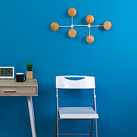 Woody 6 Wall Mounted Coat Hooks - Office Accessories