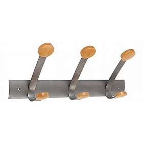 Woody Classic Wall Mounted Coat Hooks