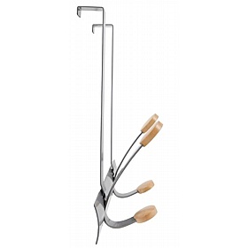 Woody Classic Over Door Coat Hooks - Office Accessories