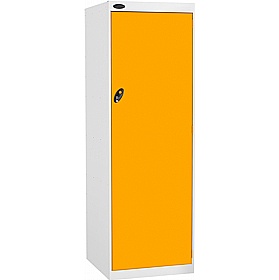 Stellar Probe Antibacterial 2 Compartment Crew Lockers with Hasp and Staple Lock - Office Storage