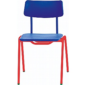 BS Colour Poly Stacking School Chairs - School Furniture