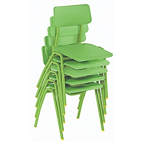 BS Colour Poly Stacking School Chairs - School Furniture