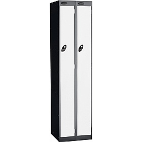 Stellar Probe Antibacterial Twin Door Lockers with Hasp and Staple Lock - Office Storage