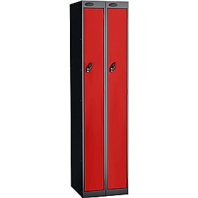 Stellar Probe Antibacterial Twin Door Lockers with Hasp and Staple Lock - Office Storage