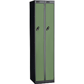 Stellar Probe Equinox Antibacterial Twin Door Lockers with Hasp and Staple Lock - Office Storage