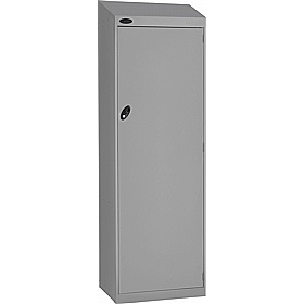 Stellar Probe Antibacterial Sloping Top Hi-Capacity Lockers with Cam Lock - Office Storage