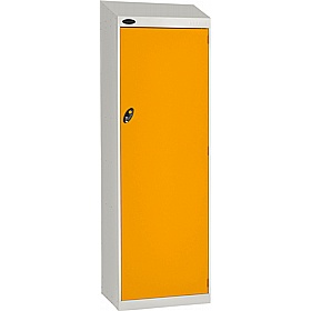 Stellar Probe Antibacterial Sloping Top Hi-Capacity Lockers with Hasp and Staple Lock - Office Storage