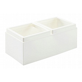 Plasbric 50 White Brick Pack Building Blocks