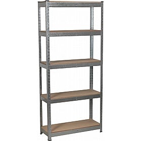 RackIt 150kg Galvanised Steel Boltless 5 Tier Shelving