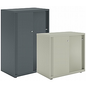 Bisley Glide Sliding Door Metal Office Cupboards