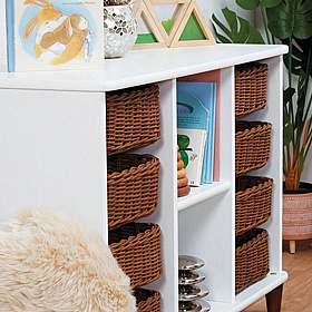 Bambino Shallow Basket Storage Tray Storage