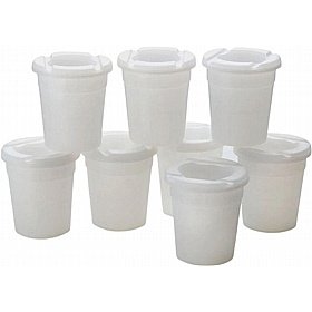 Arts and Design Clear Paint Pot Set