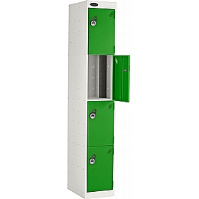 PowerBox Probe 4 Compartment High Capacity Charging Lockers with Manual Combination Lock