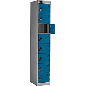 PowerBox Probe 8 Compartment Laptop and Tablet Charging Lockers with Hasp and Staple Lock
