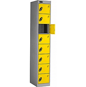 PowerBox Probe Equinox 8 Compartment Laptop and Tablet Charging Lockers with Hasp and Staple Lock
