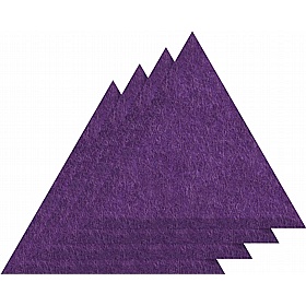 Sch! Triangle Acoustic Wall Tile (Set of 4)