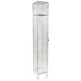 Ventra Economy Single Tier Wire Mesh Lockers